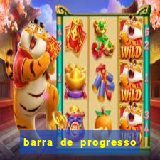 barra de progresso 99 blaze o que significa